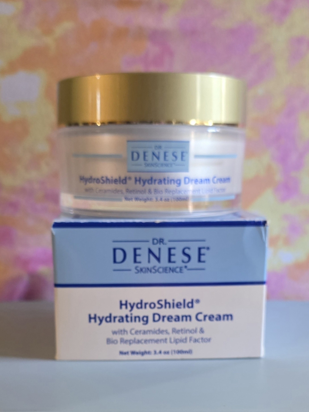Dr. Denese HydroShield Hydrating Dream Cream Retinol Ceramide 3.4 oz